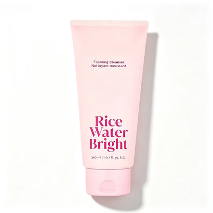 Gentle Rice Water Foaming Cleanser – Deep Pore Cleansing & Hydrating Daily Face Wash